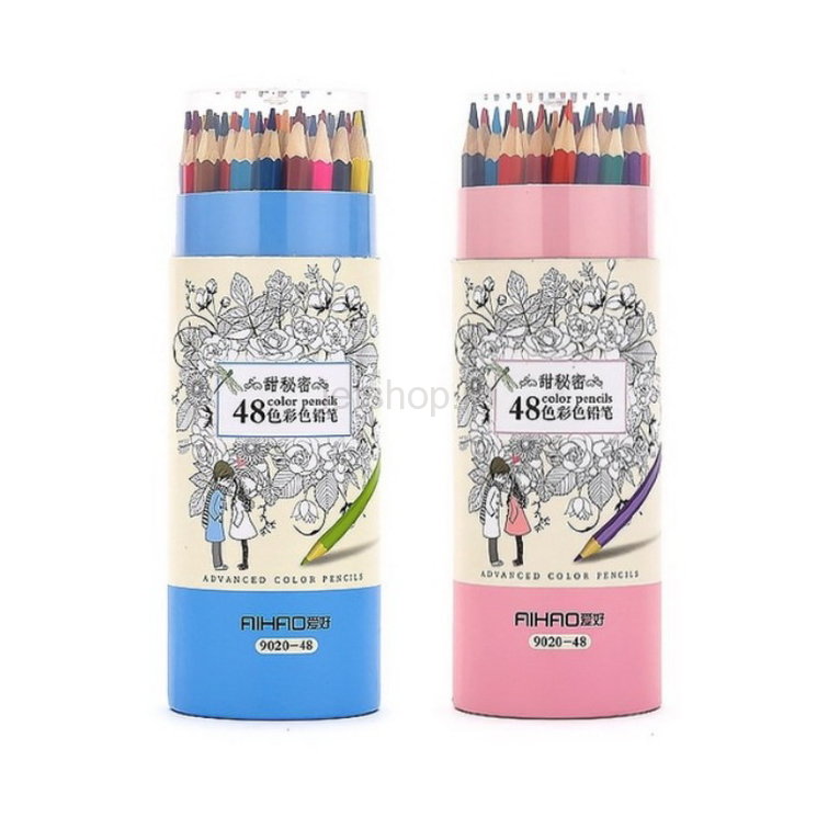 Набор цветных карандашей Aihao 9020-48 цв.