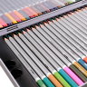 Набор цветных акварельных карандашей Deli 6523 в металлической коробке, 48 цв.