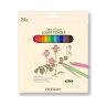 Цветные карандаши Aihao 9015 в картонной коробке, 24 цв.